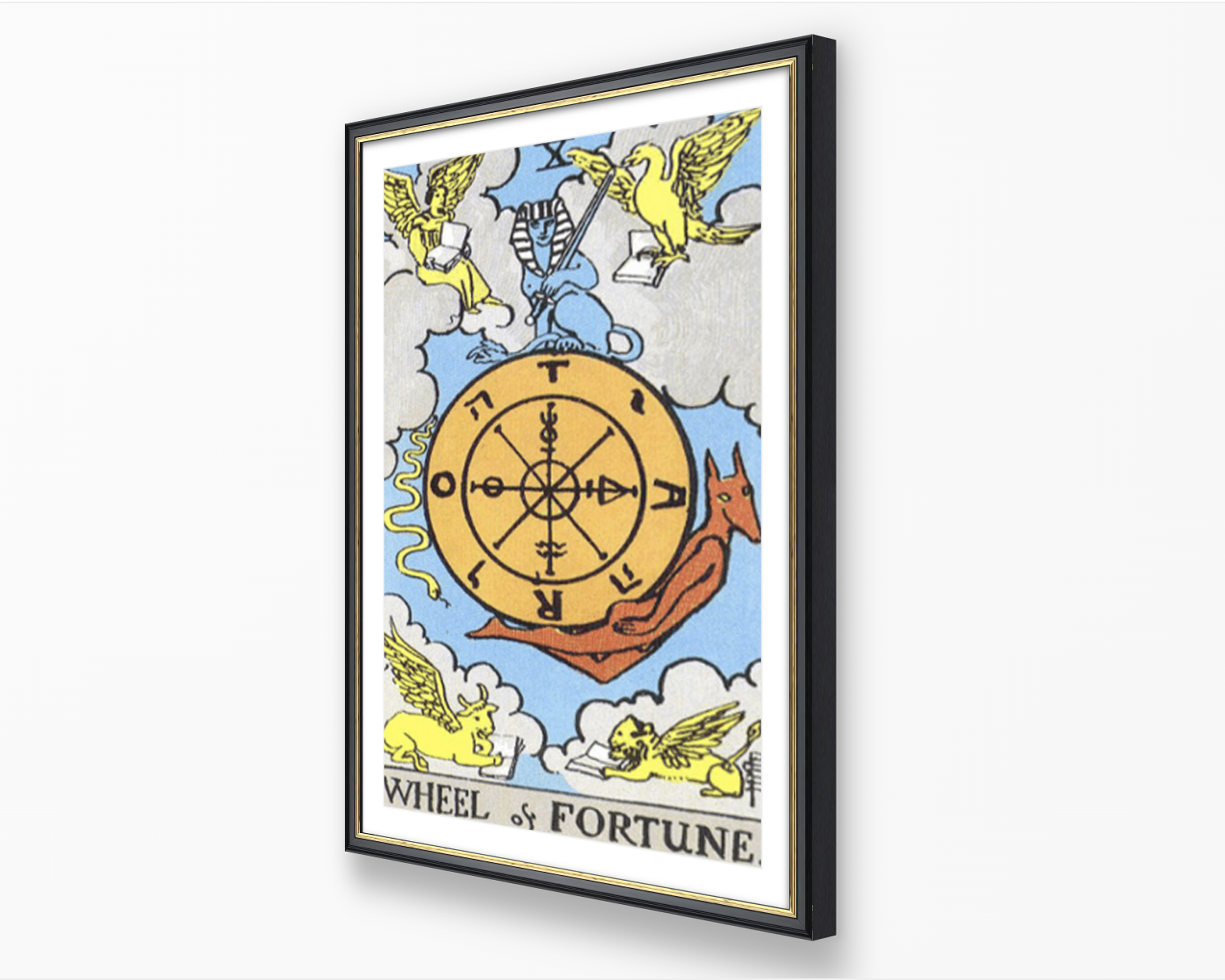 Wheel of Fortune - Tarot Card Poster