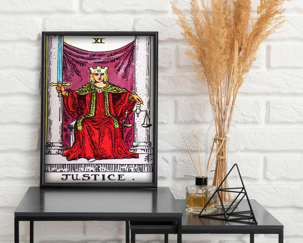 Justice - Tarot Card Poster