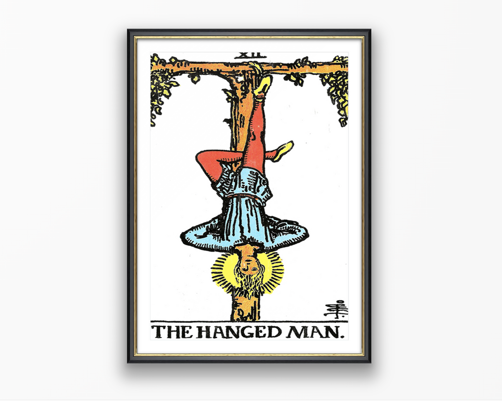 The Hanged Man - Tarot Card Poster