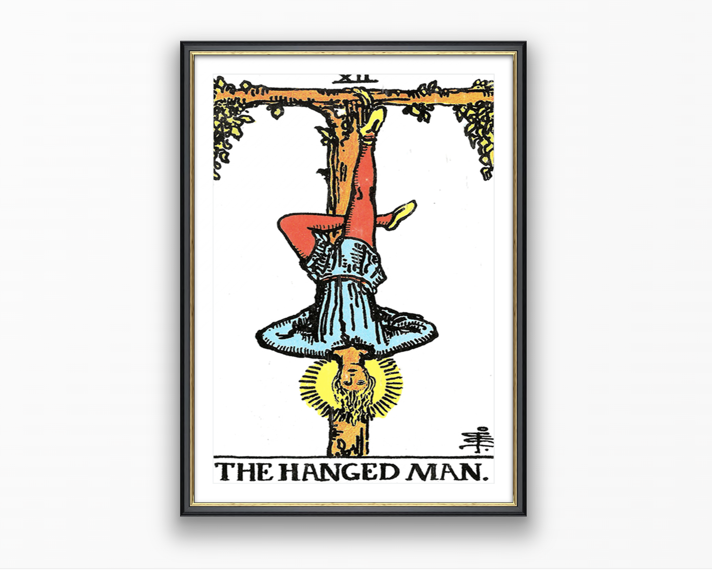 The Hanged Man - Tarot Card Poster