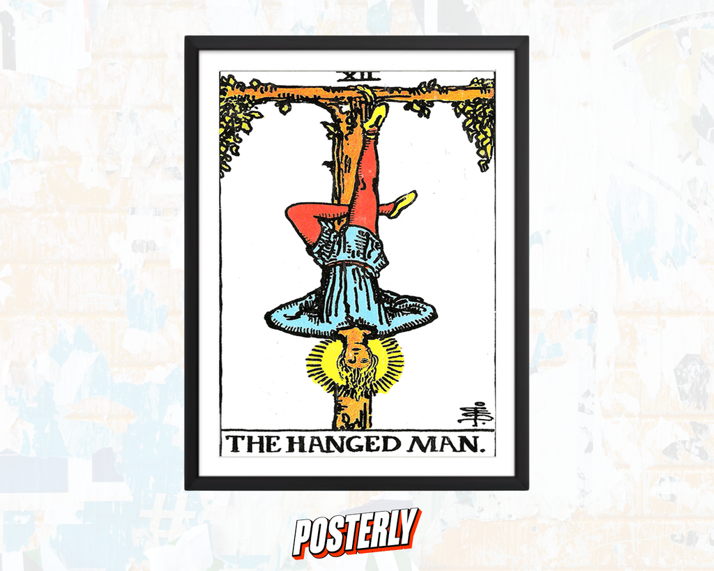 The Hanged Man - Tarot Card Poster