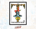 The Hanged Man - Tarot Card Poster