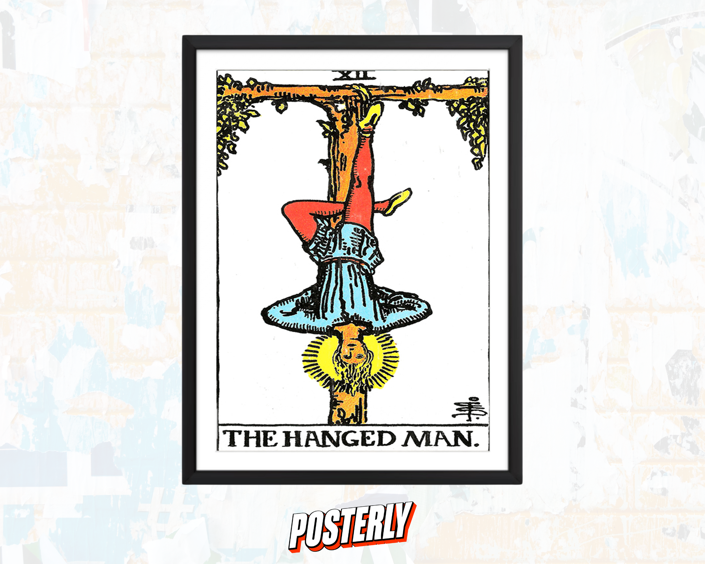 The Hanged Man - Tarot Card Poster