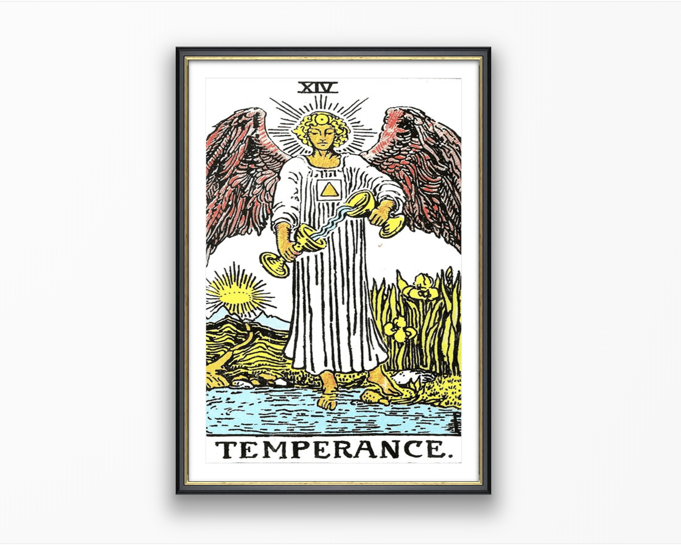 Temperance - Tarot Card Poster