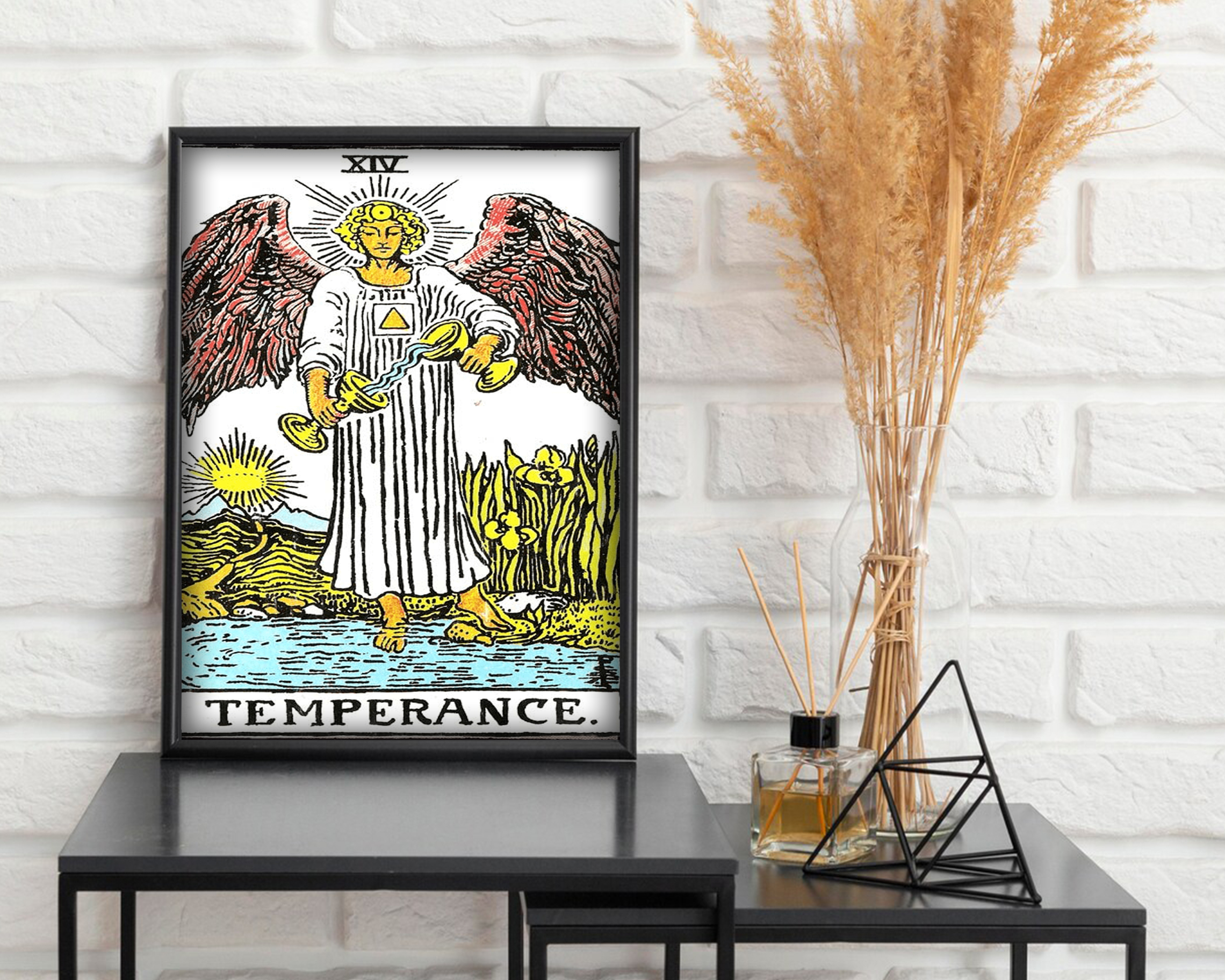 Temperance - Tarot Card Poster