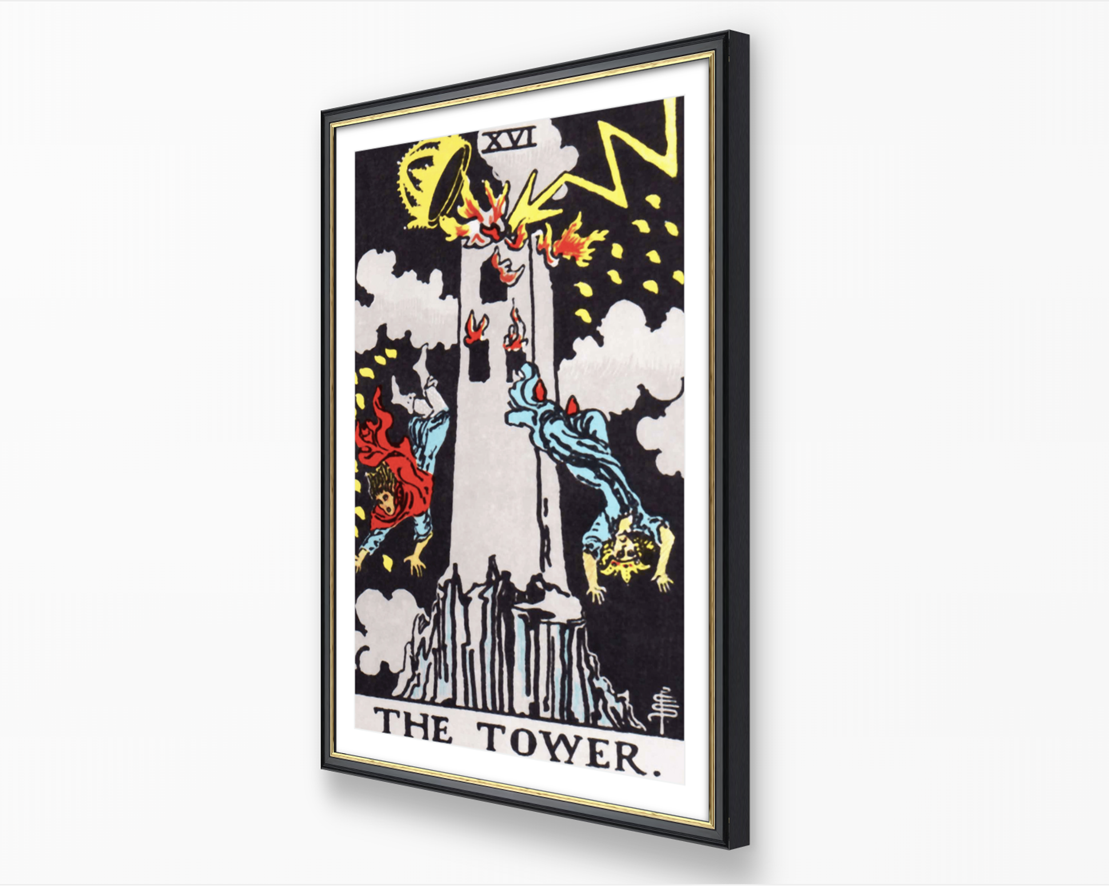 The Tower - Tarot Card Poster