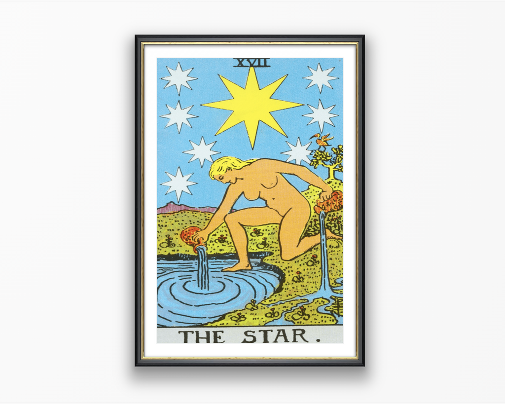 The Star - Tarot Card Poster