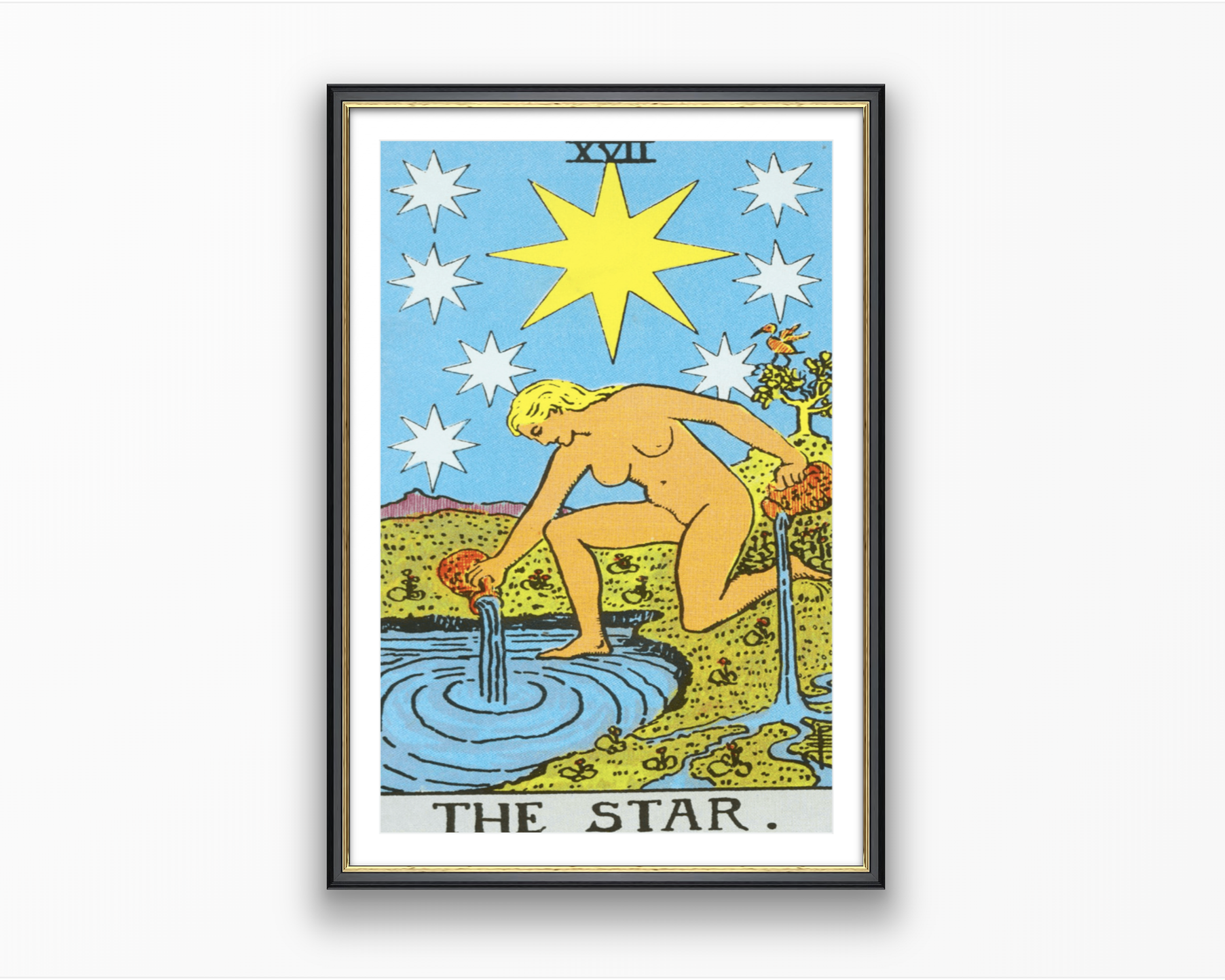 The Star - Tarot Card Poster