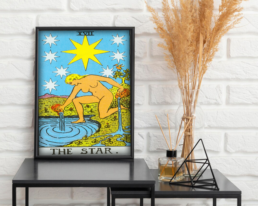 The Star - Tarot Card Poster
