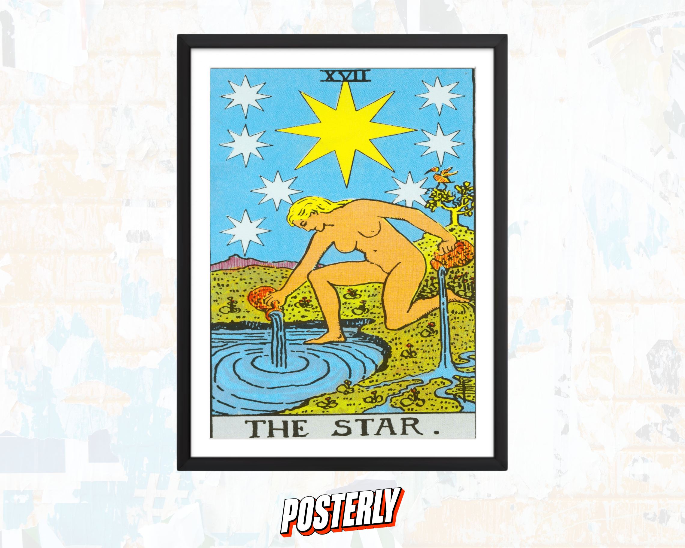 The Star - Tarot Card Poster