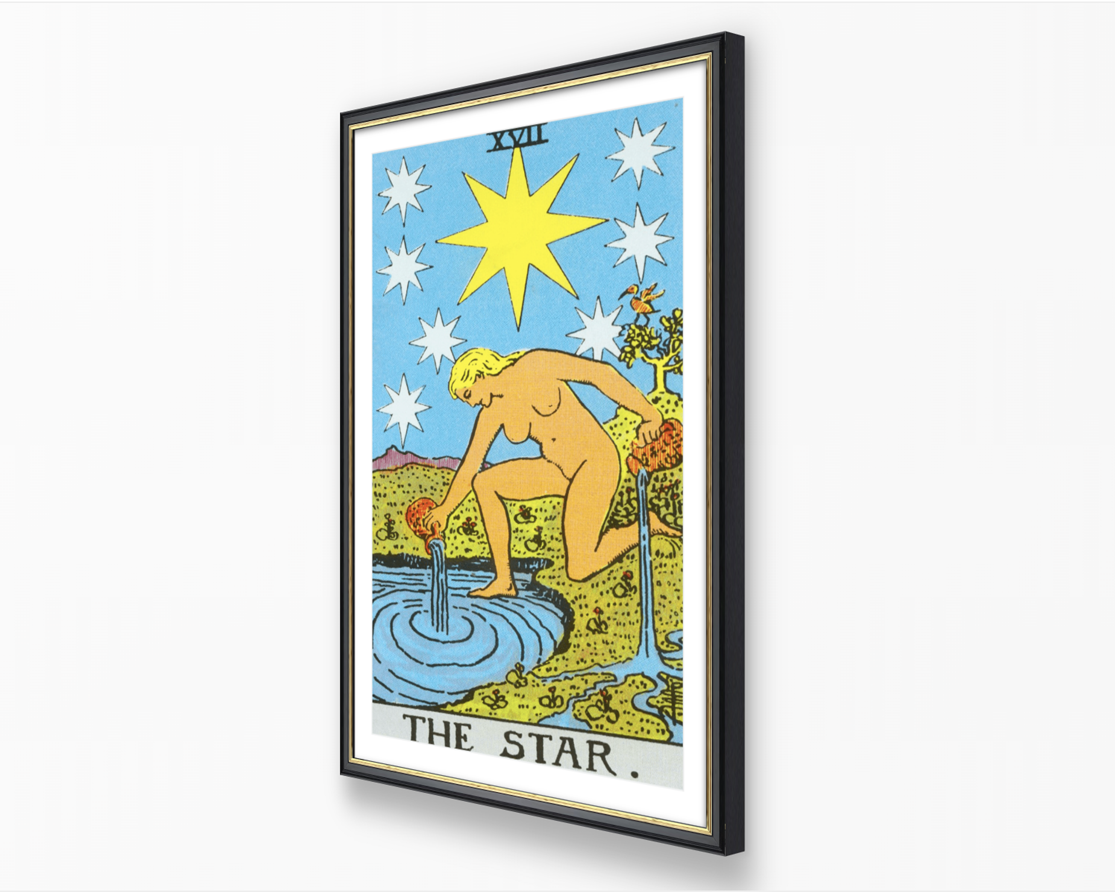 The Star - Tarot Card Poster