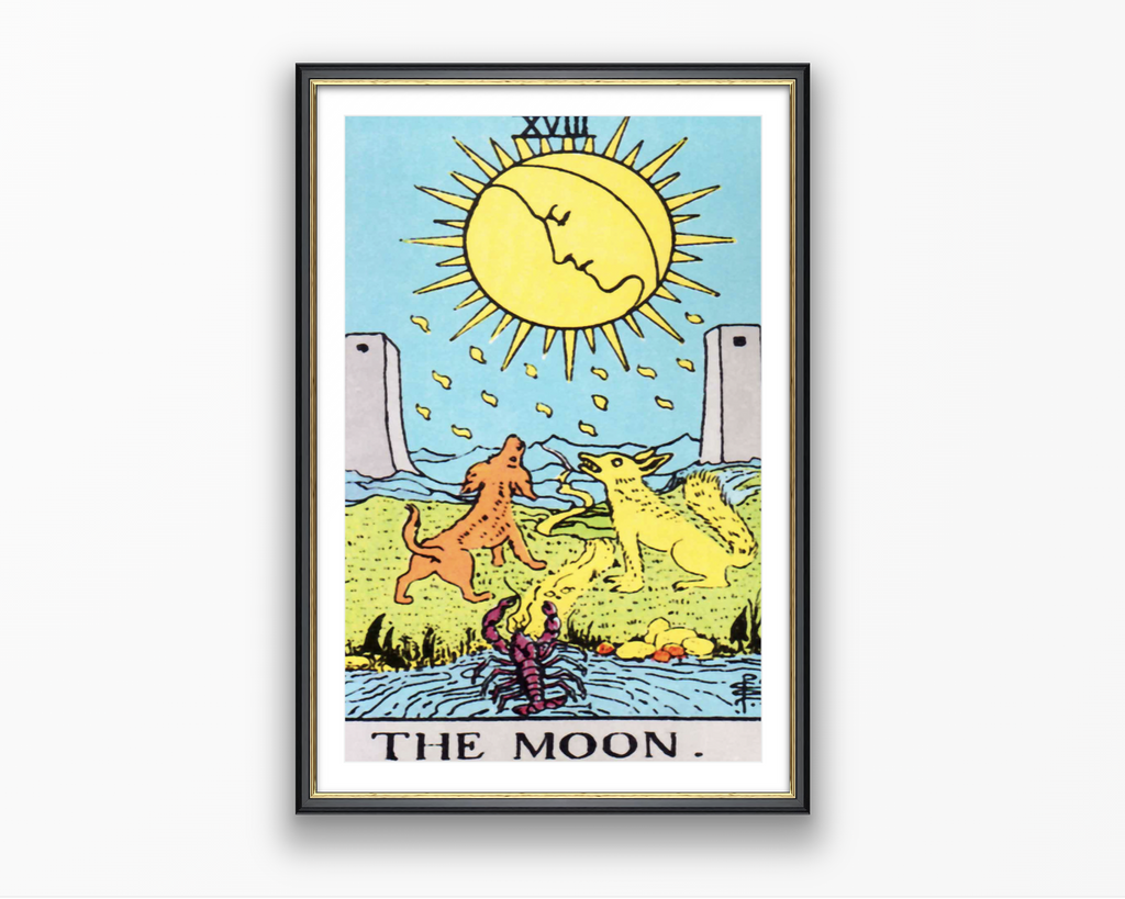 The Moon - Tarot Card Poster