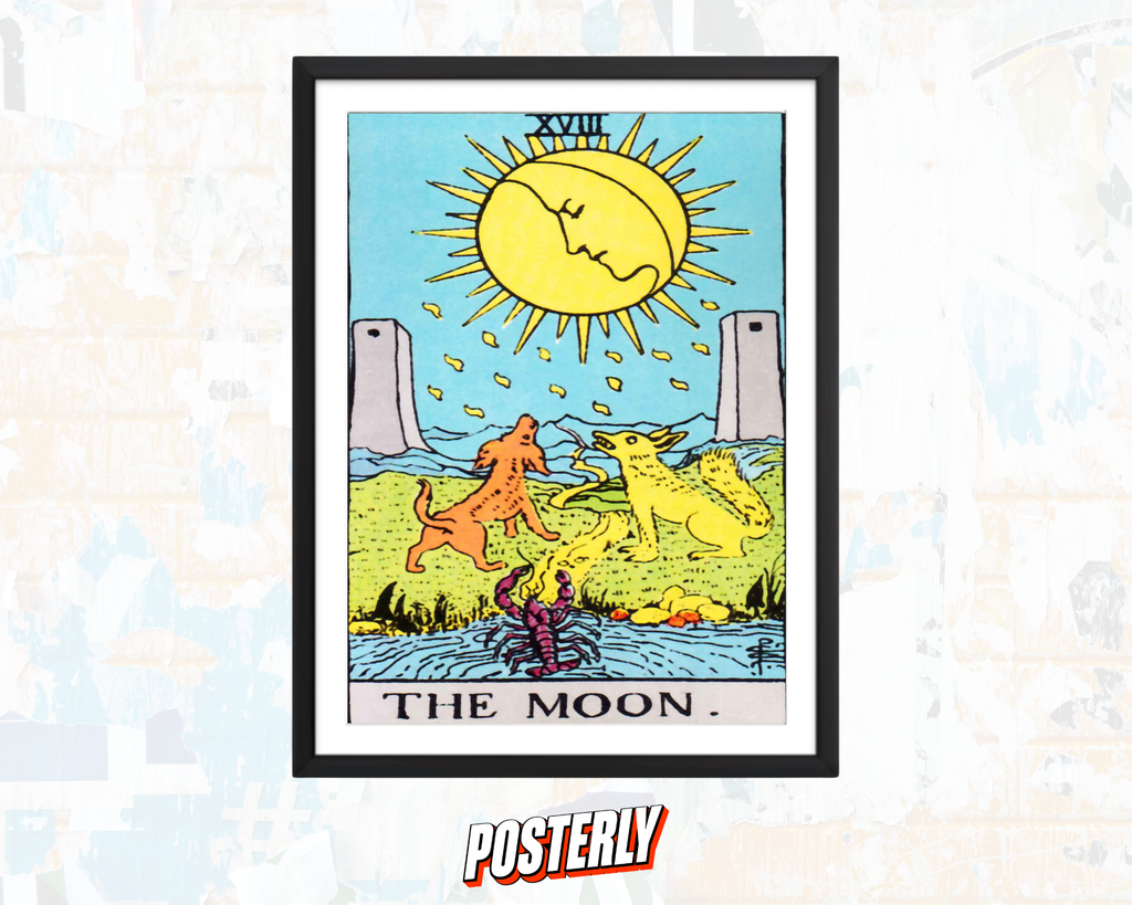The Moon - Tarot Card Poster