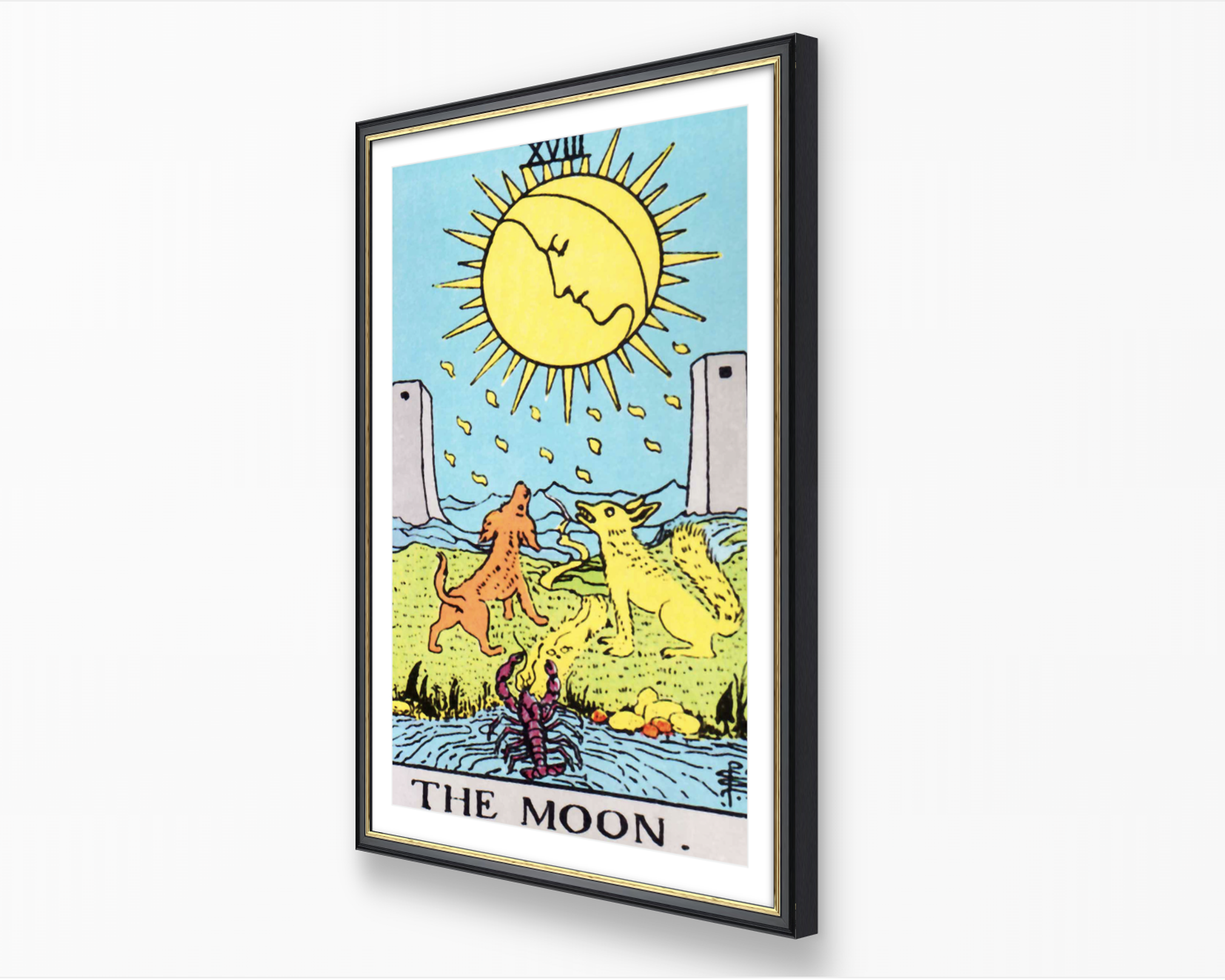 The Moon - Tarot Card Poster