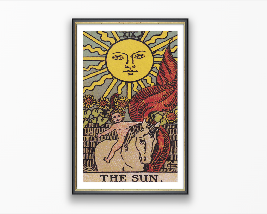 The Sun - Tarot Card Poster