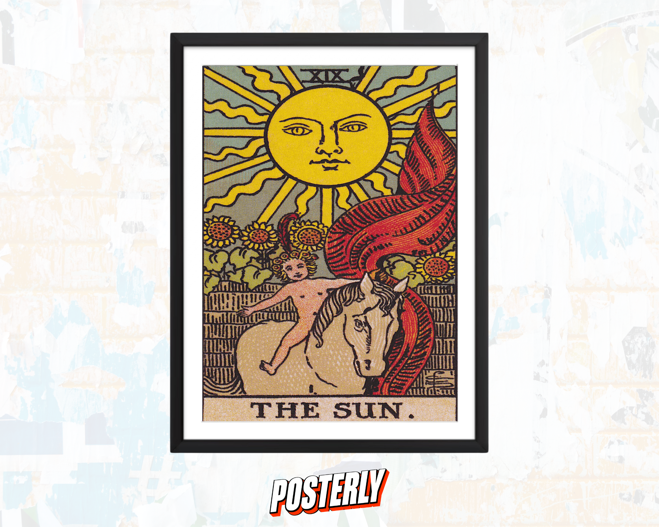 The Sun - Tarot Card Poster