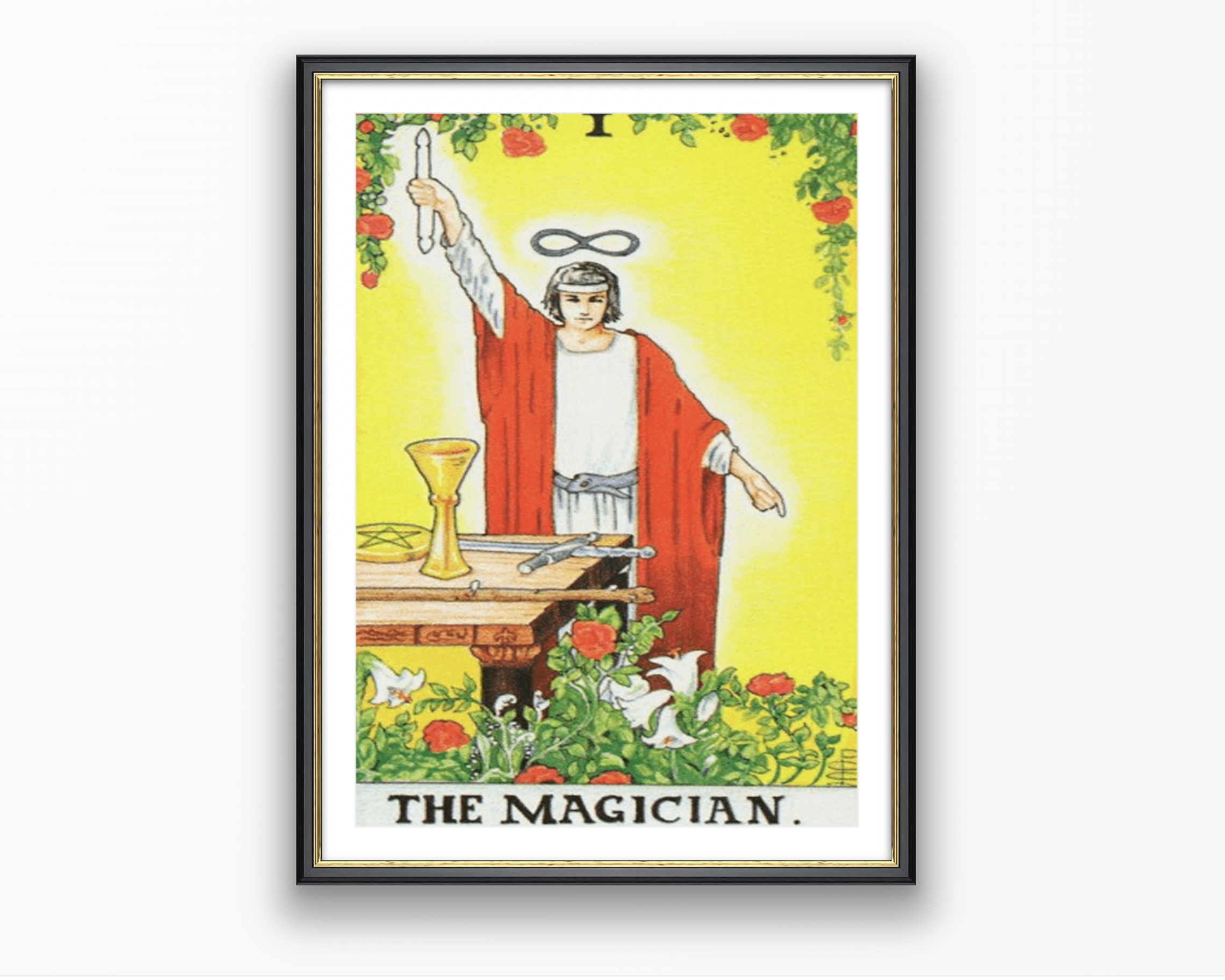 The Magician - Tarot Card Poster