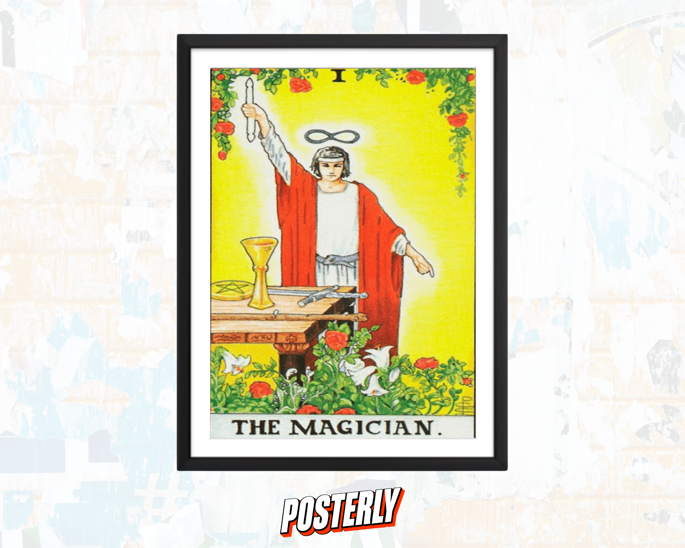 The Magician - Tarot Card Poster