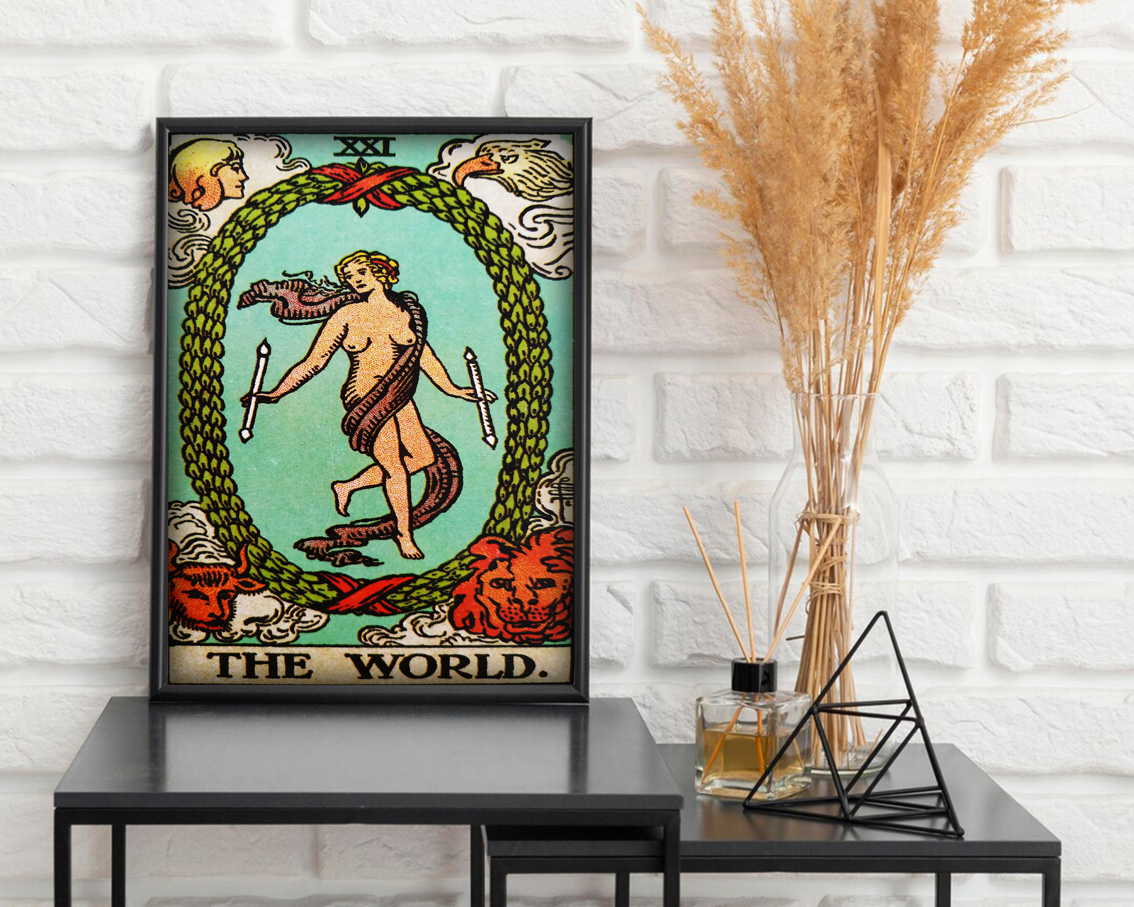 The World - Tarot Card Poster