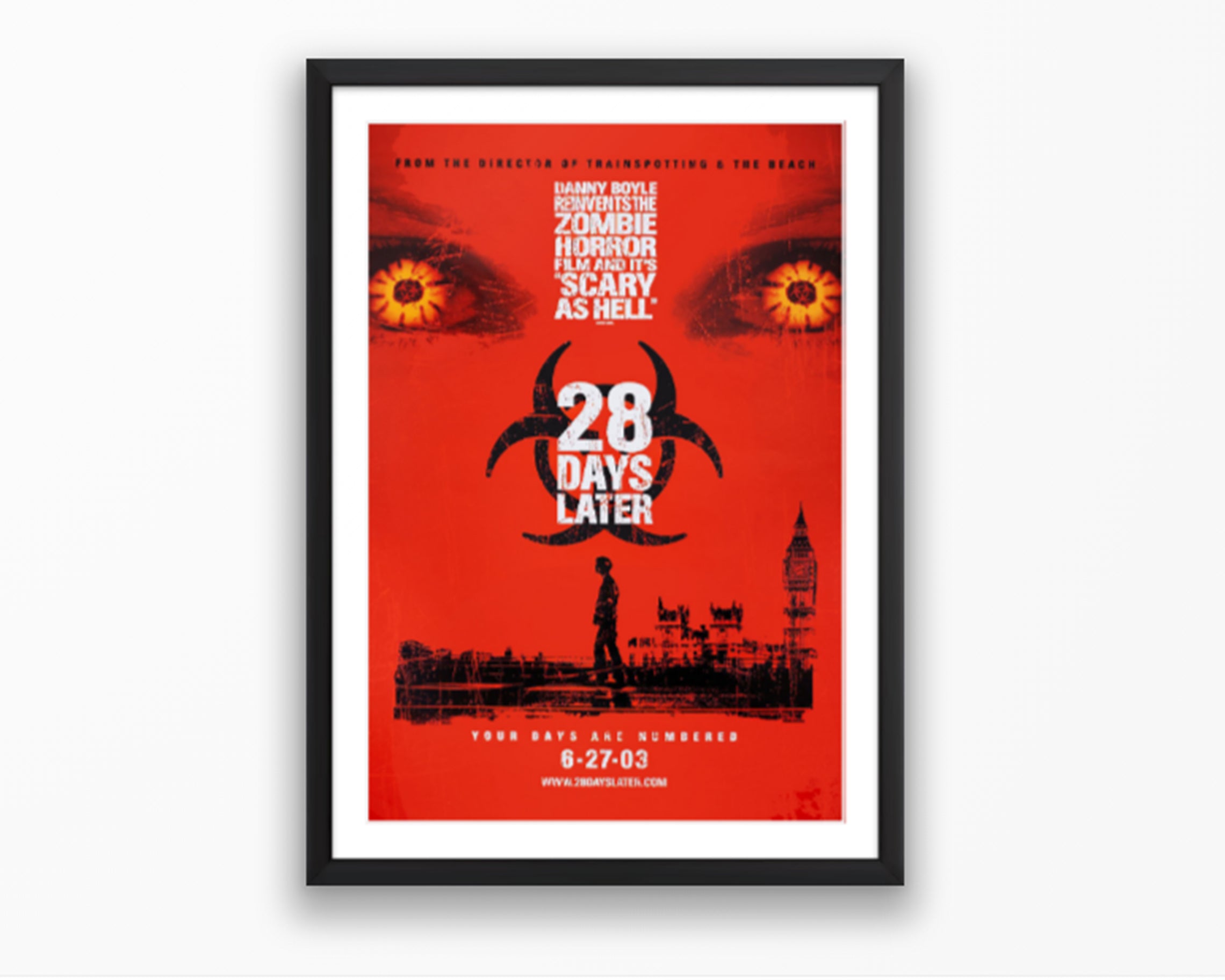 28 Days Later Movie Poster