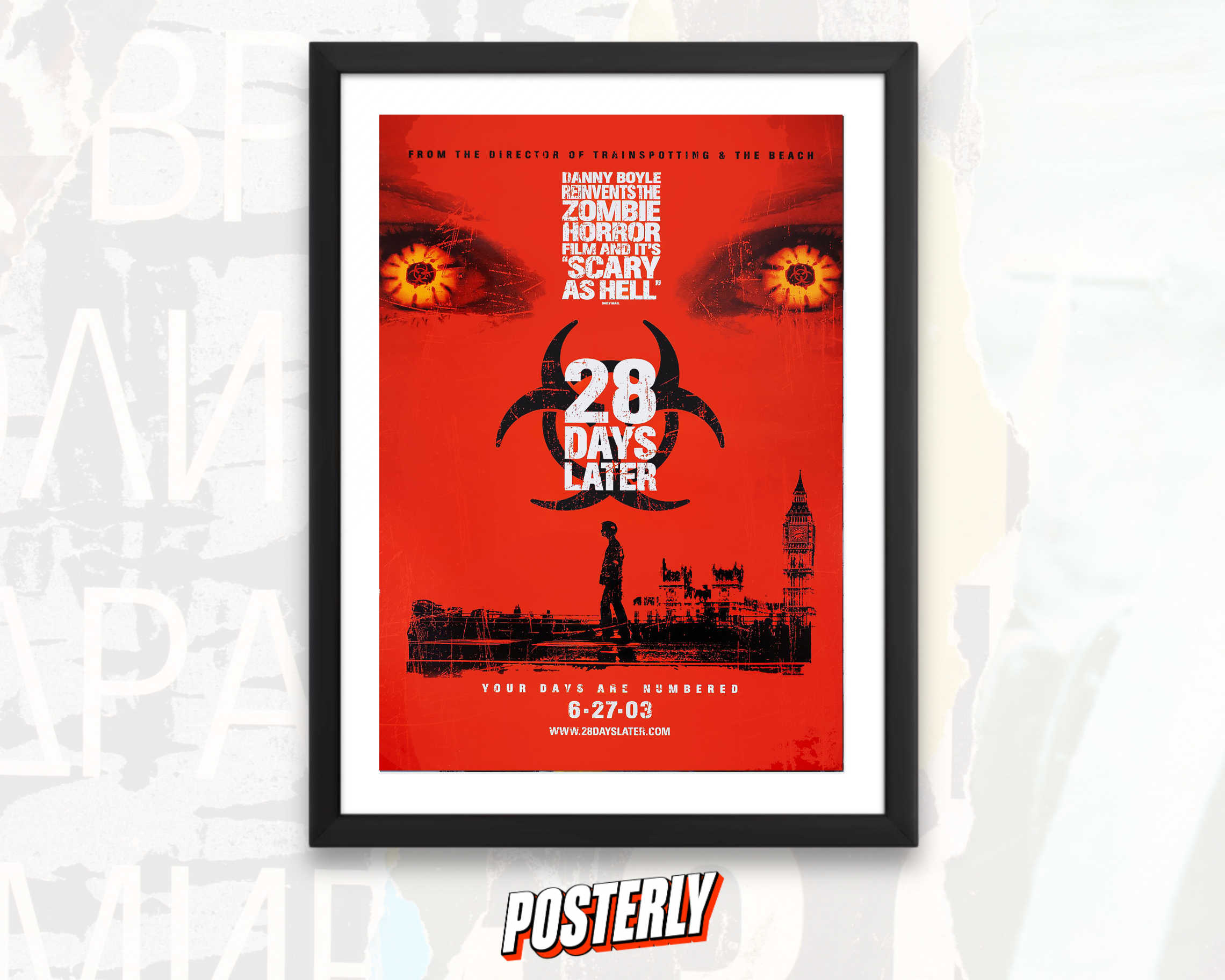 28 Days Later Movie Poster