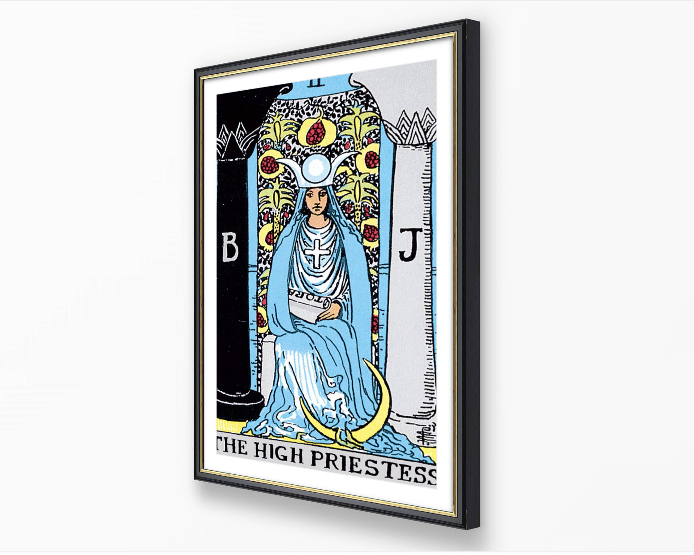 The High Priestess - Tarot Card Poster