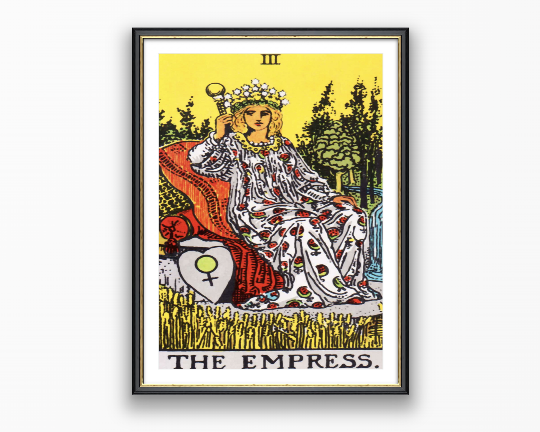 The Empress - Tarot Card Poster