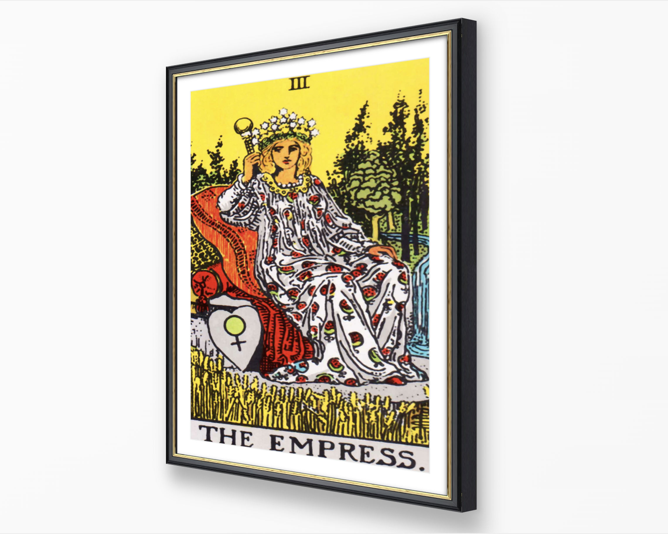 The Empress - Tarot Card Poster