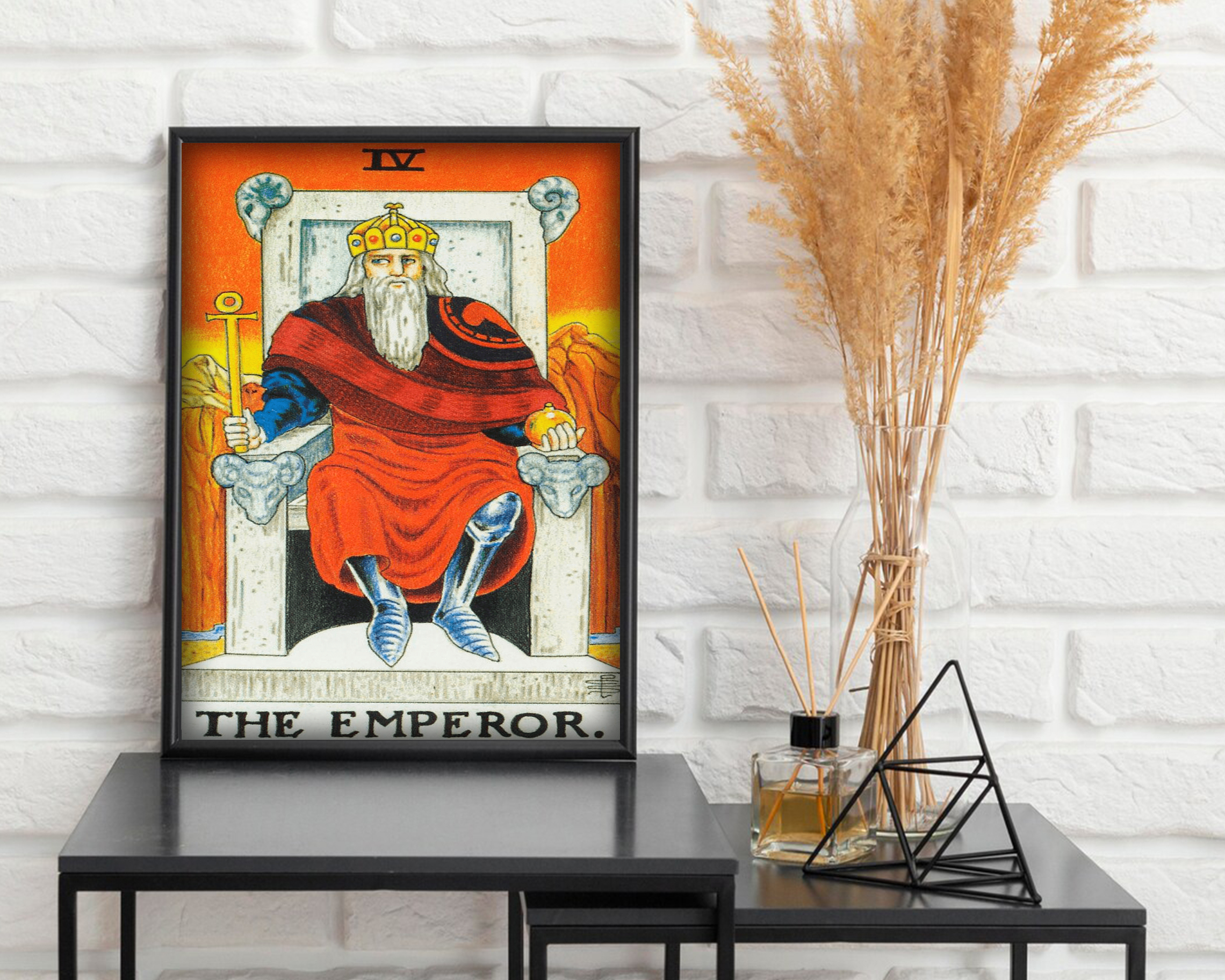 The Emperor - Tarot Card Poster