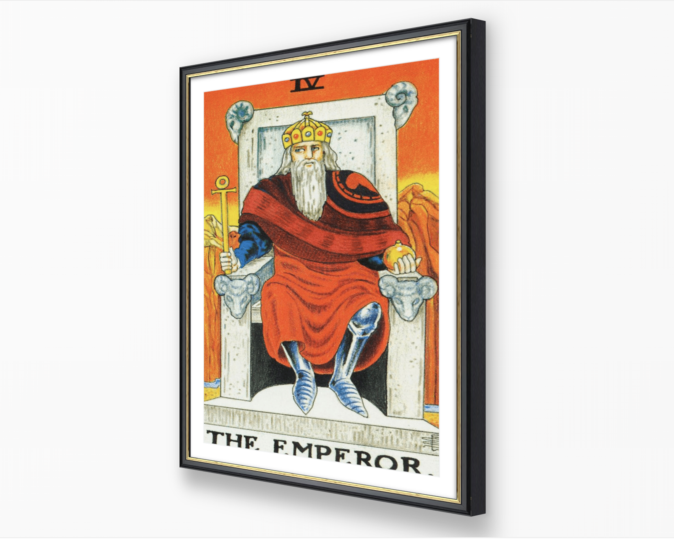 The Emperor - Tarot Card Poster