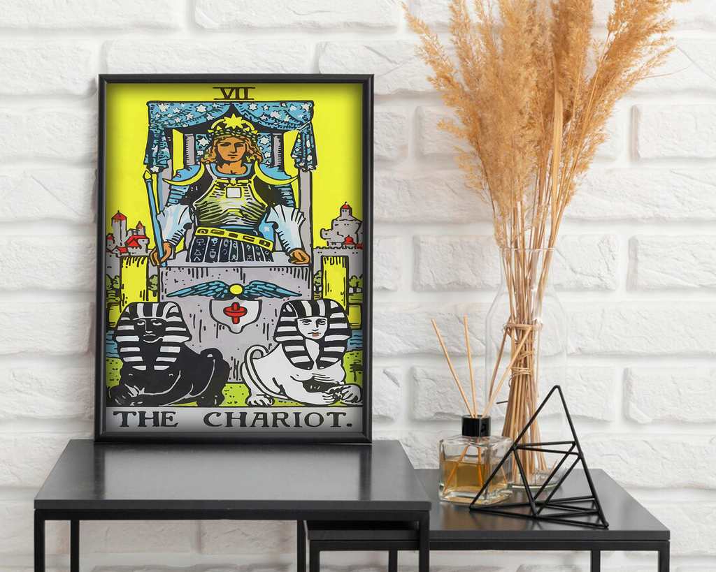 The Chariot - Tarot Card Poster