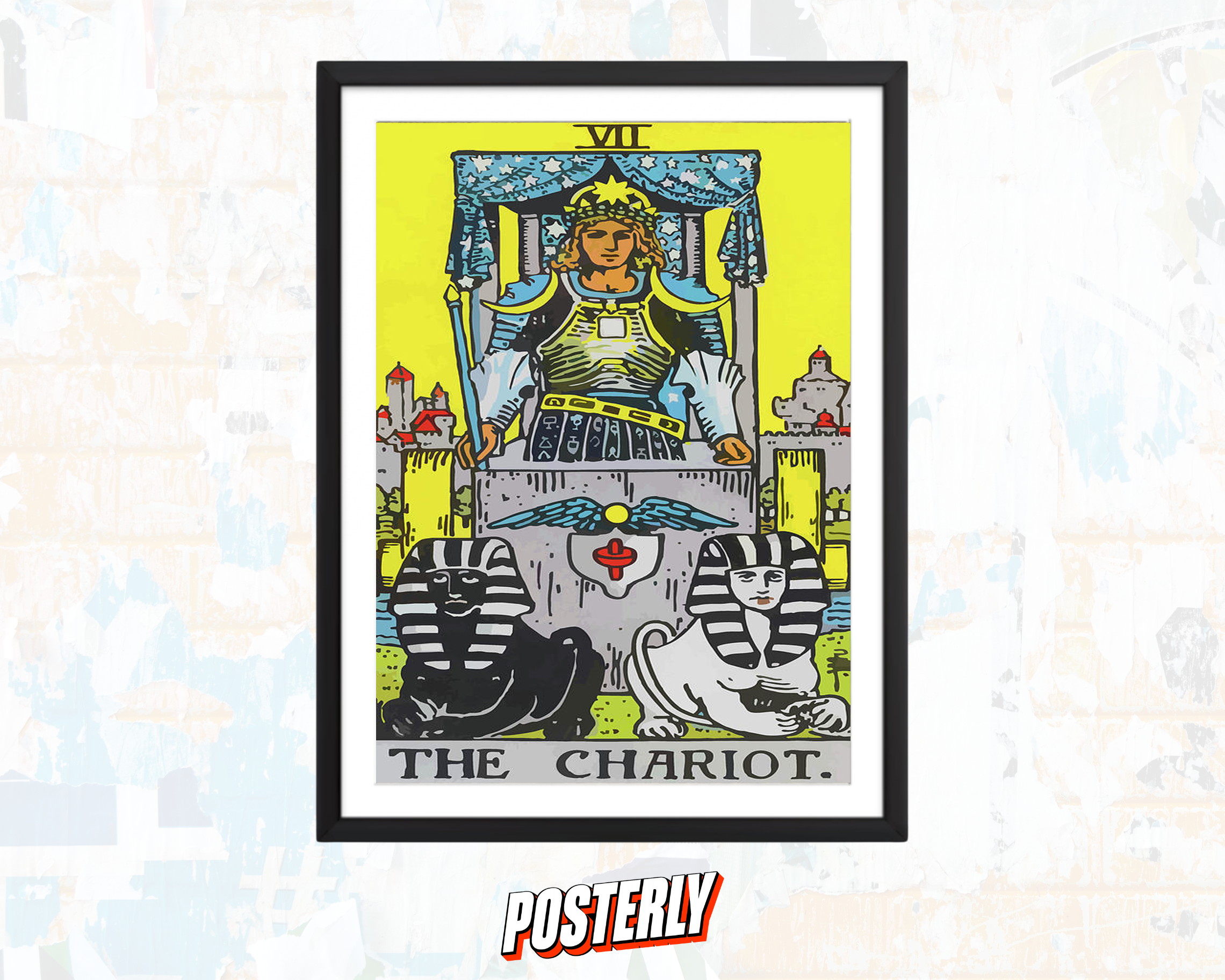 The Chariot - Tarot Card Poster