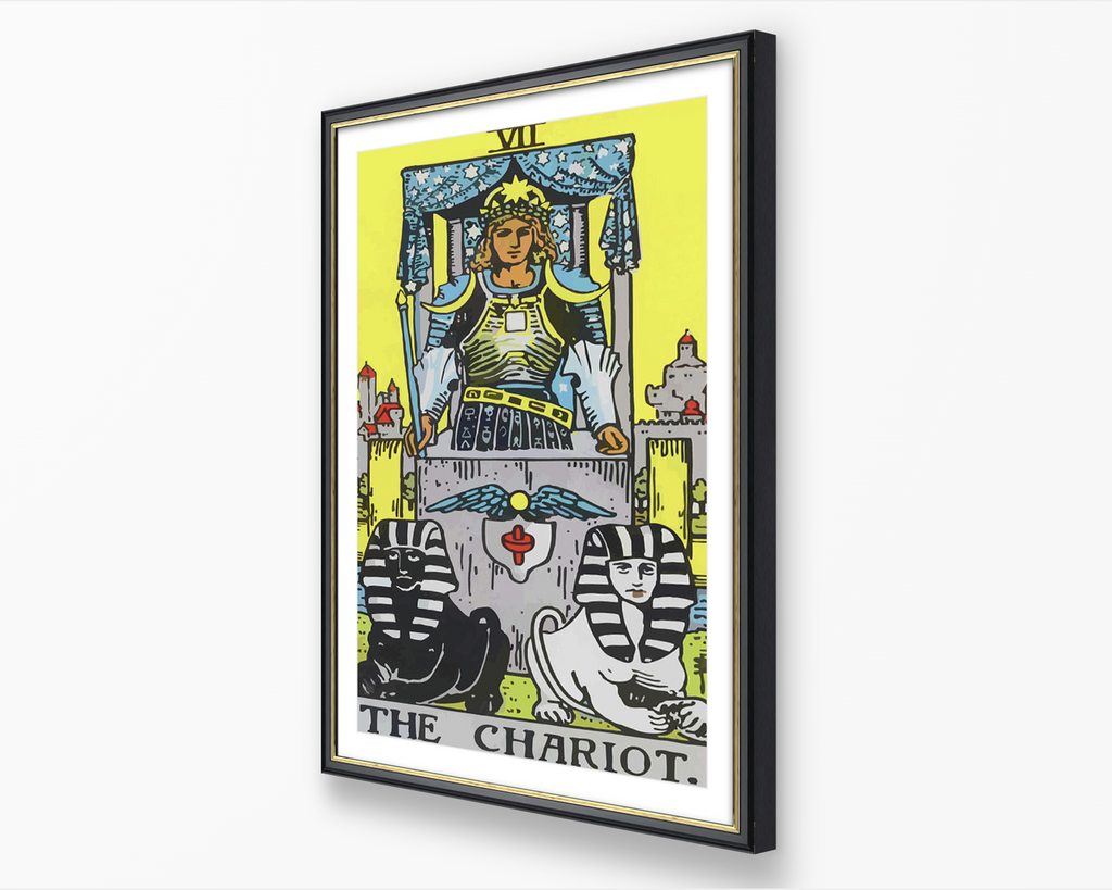 The Chariot - Tarot Card Poster