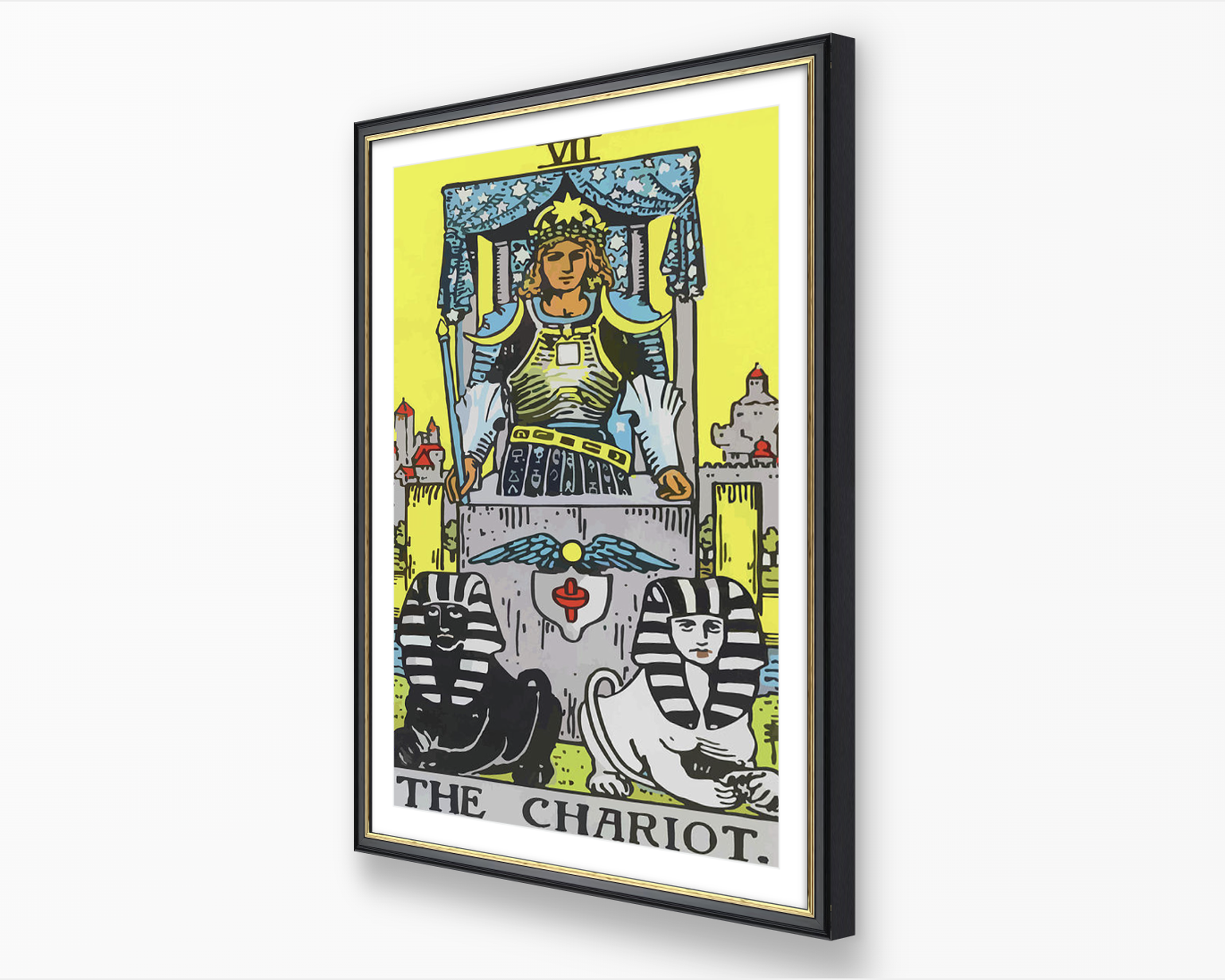 The Chariot - Tarot Card Poster