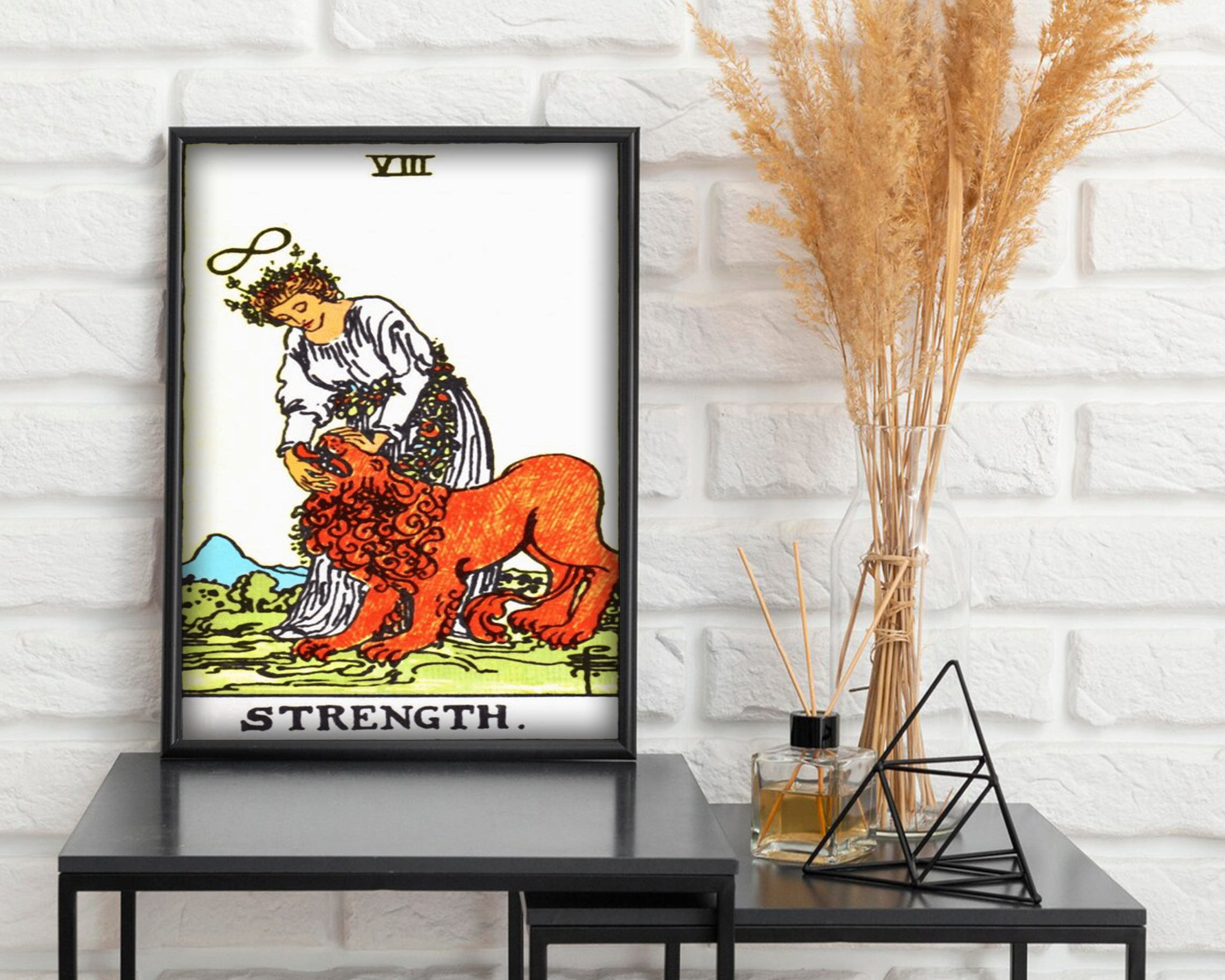 Strength - Tarot Card Poster