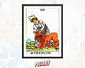 Strength - Tarot Card Poster