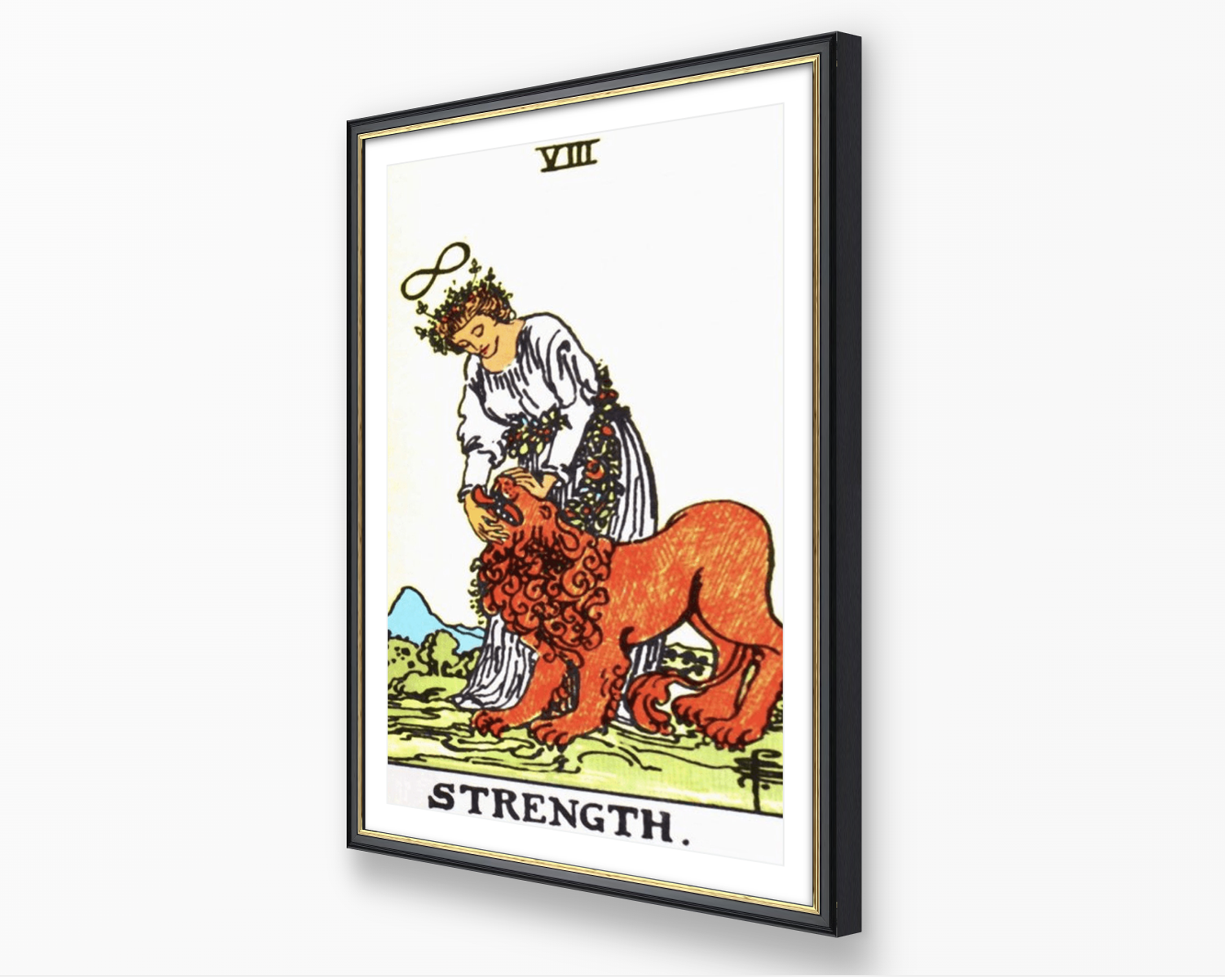 Strength - Tarot Card Poster
