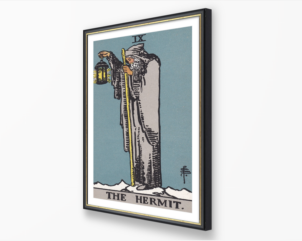 The Hermit - Tarot Card Poster