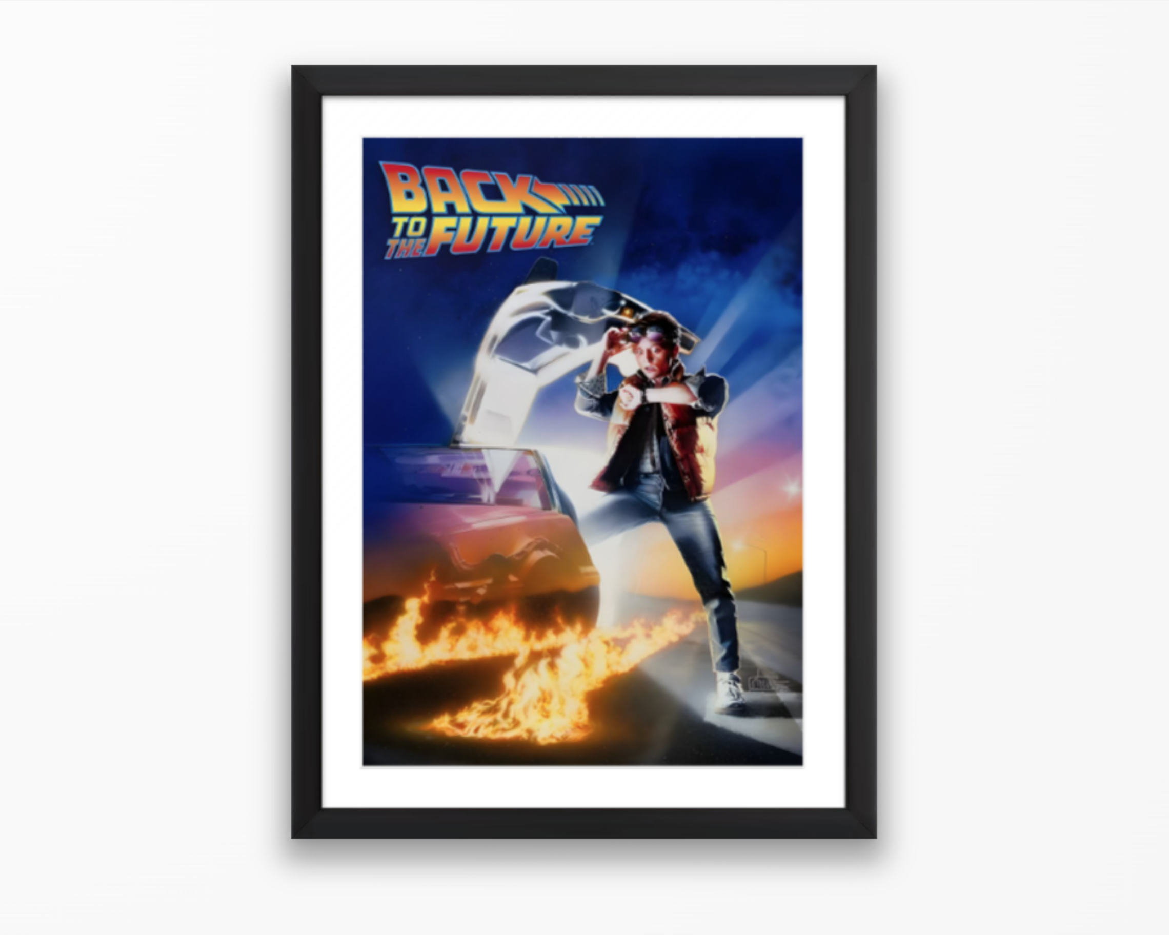 Back to the Future Movie Poster