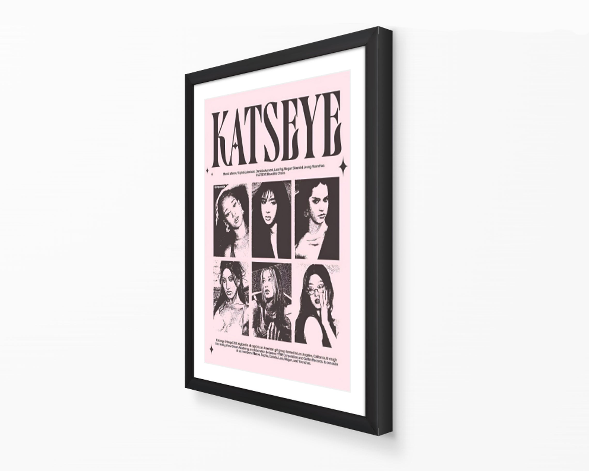 KATSEYE Beautiful Chaos Poster