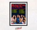 KATSEYE Beautiful Chaos Tour Poster