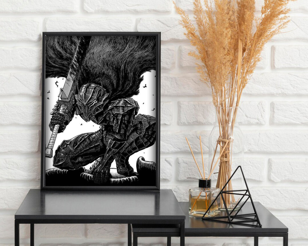 Berserker Armor Manga Panel Poster