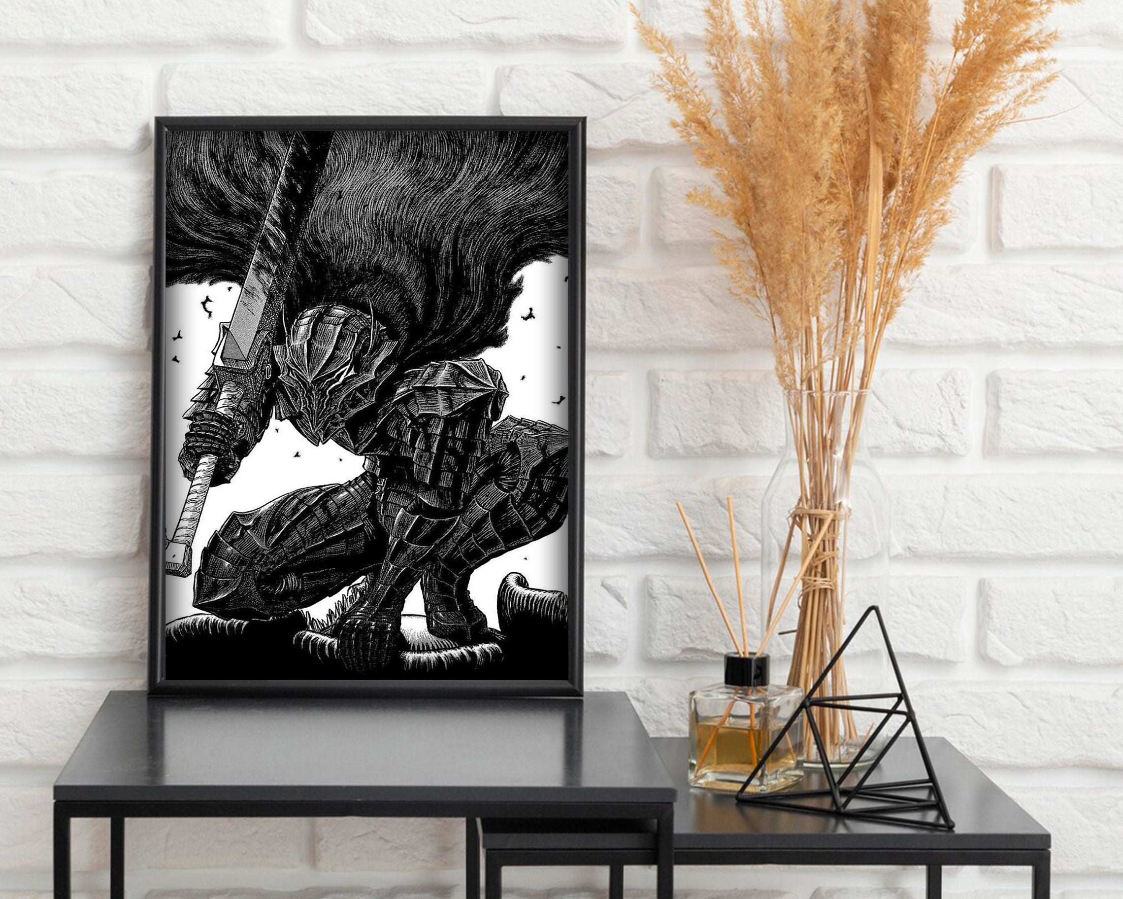 Berserker Armor Manga Panel Poster