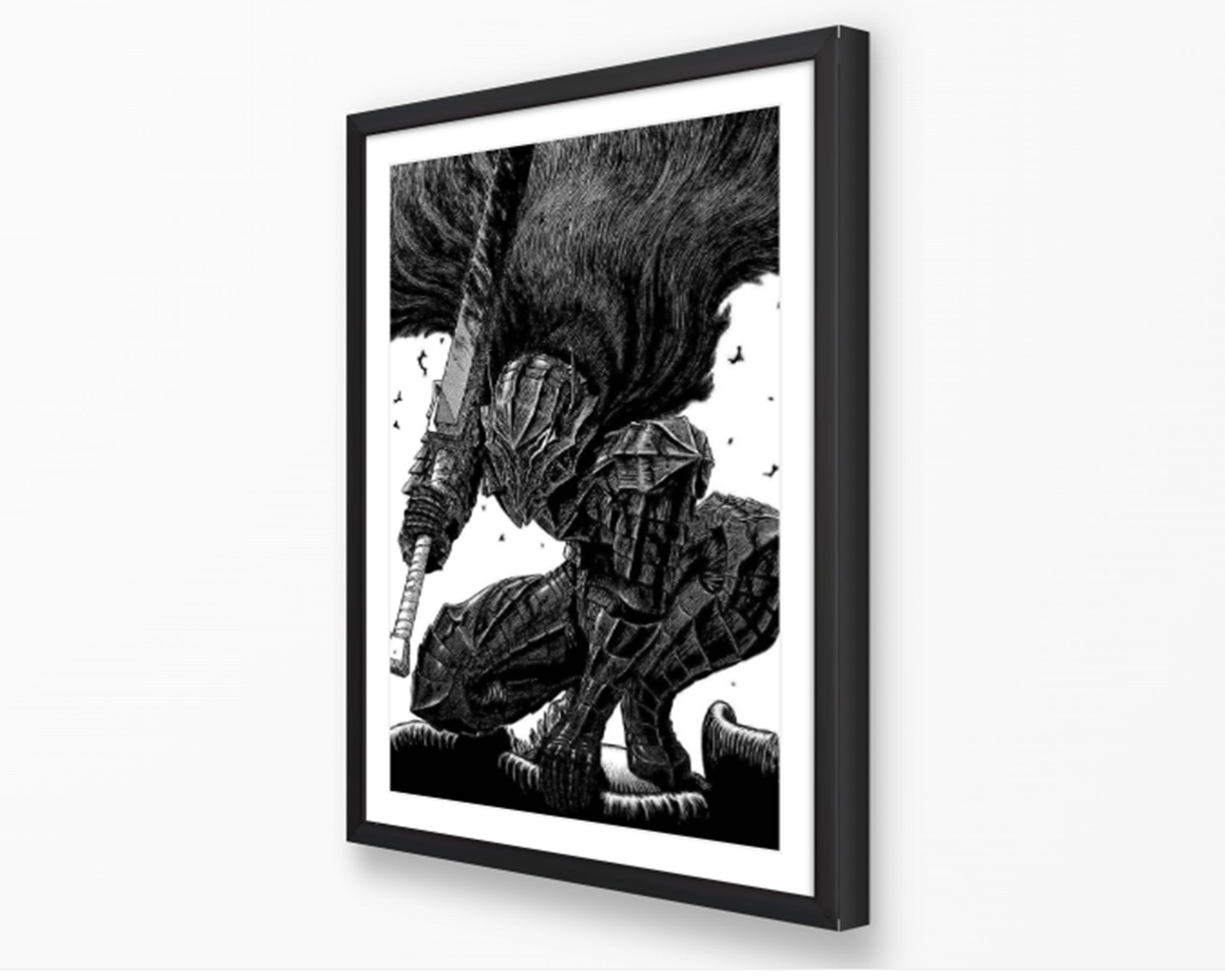 Berserker Armor Manga Panel Poster