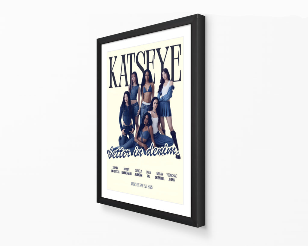 KATSEYE x Gap Better In Denim Poster