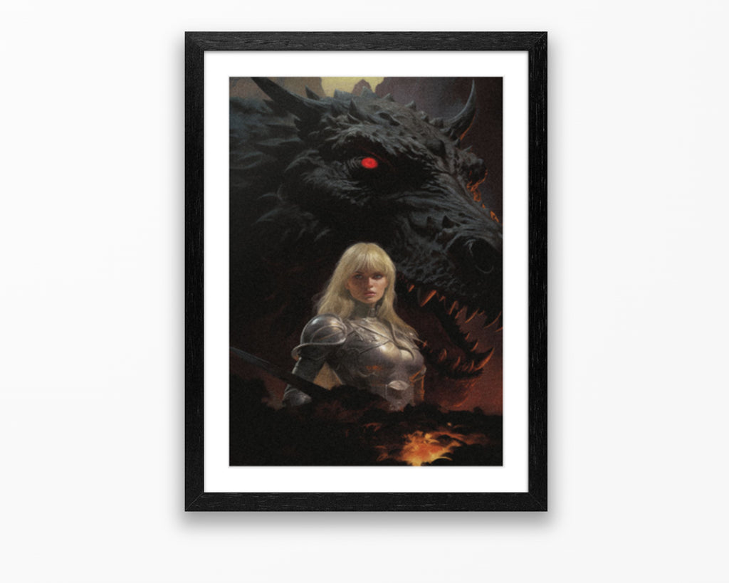 Bloodmoon Princess - Dark Fantasy Poster