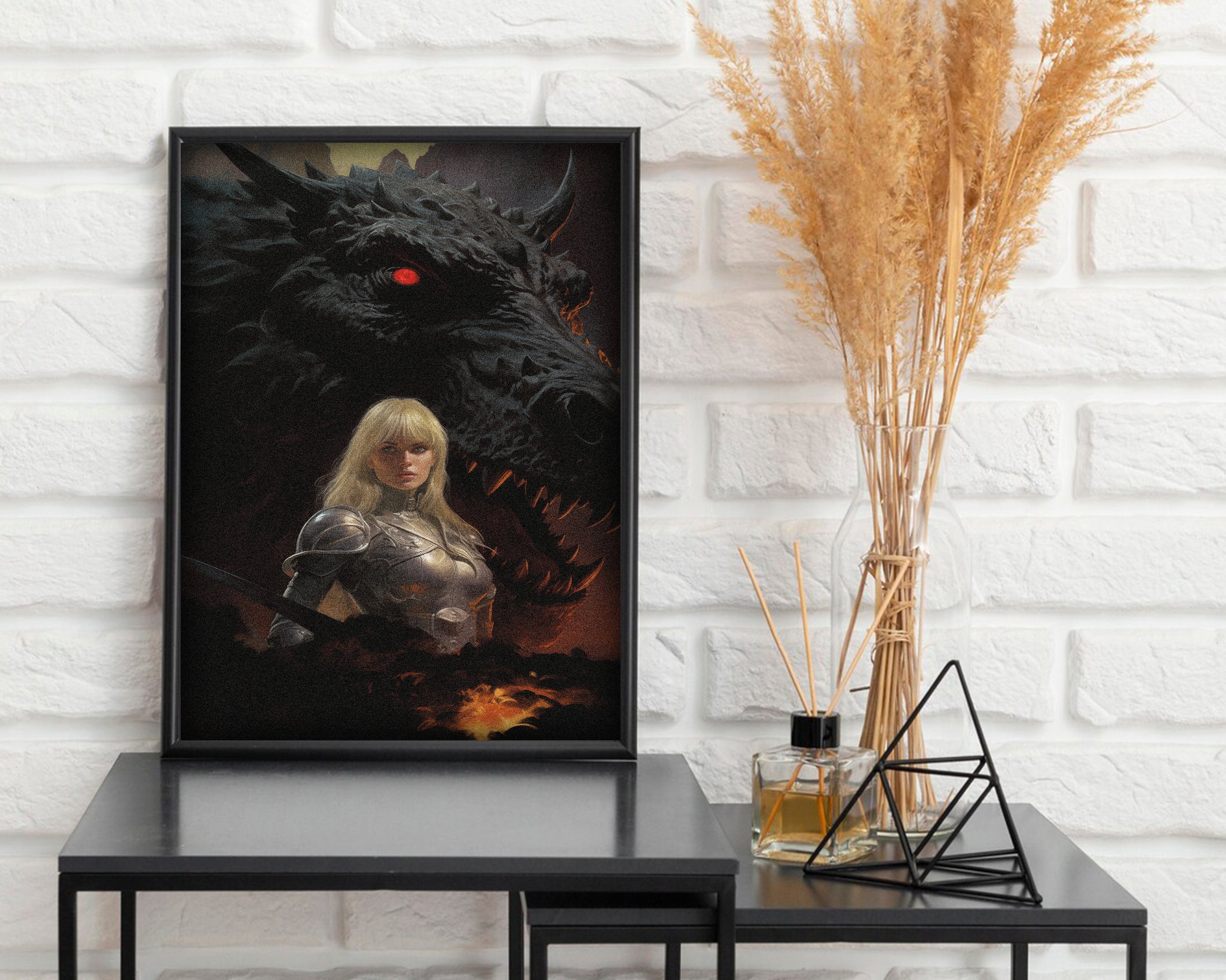 Bloodmoon Princess - Dark Fantasy Poster