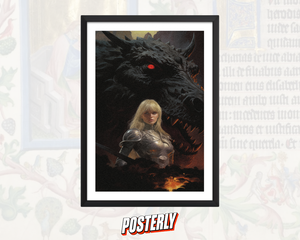 Bloodmoon Princess - Dark Fantasy Poster