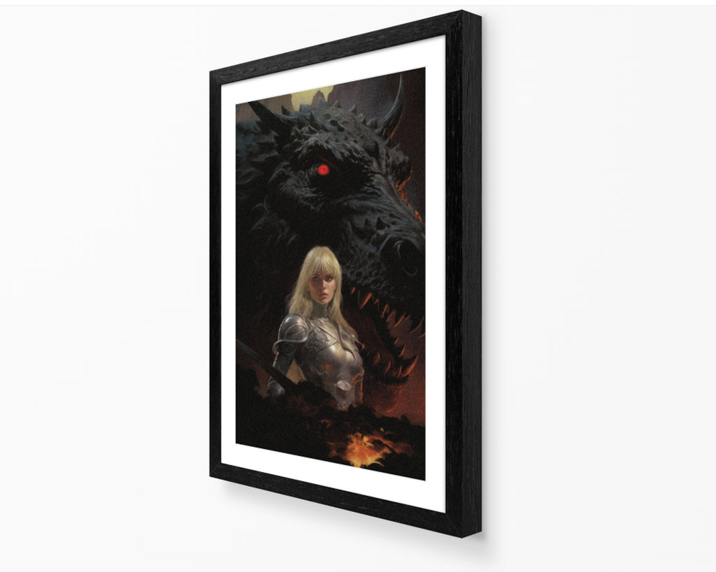 Bloodmoon Princess - Dark Fantasy Poster