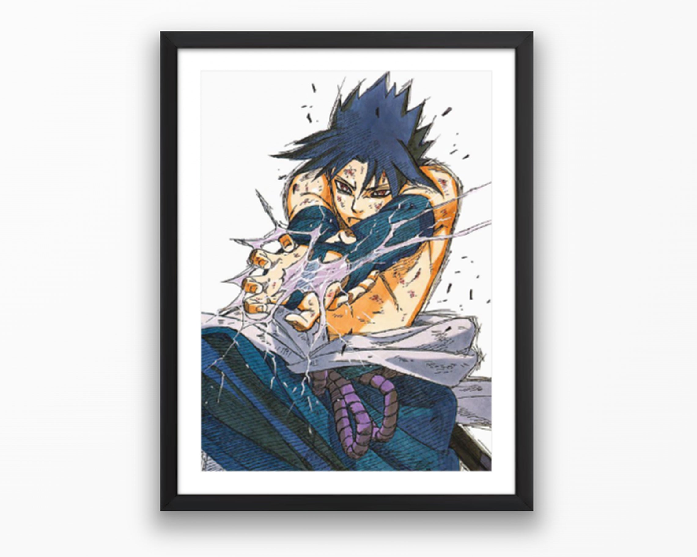 Sasuke Uchiha 'Chidori' Poster